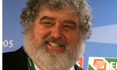 Chuck Blazer in London